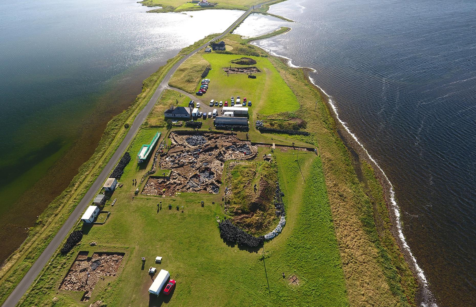 The Ness of Brodgar, Scotland, 2003